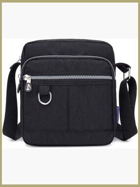 Waterproof Nylon Crossbody Bag Shoulder Purse for Women